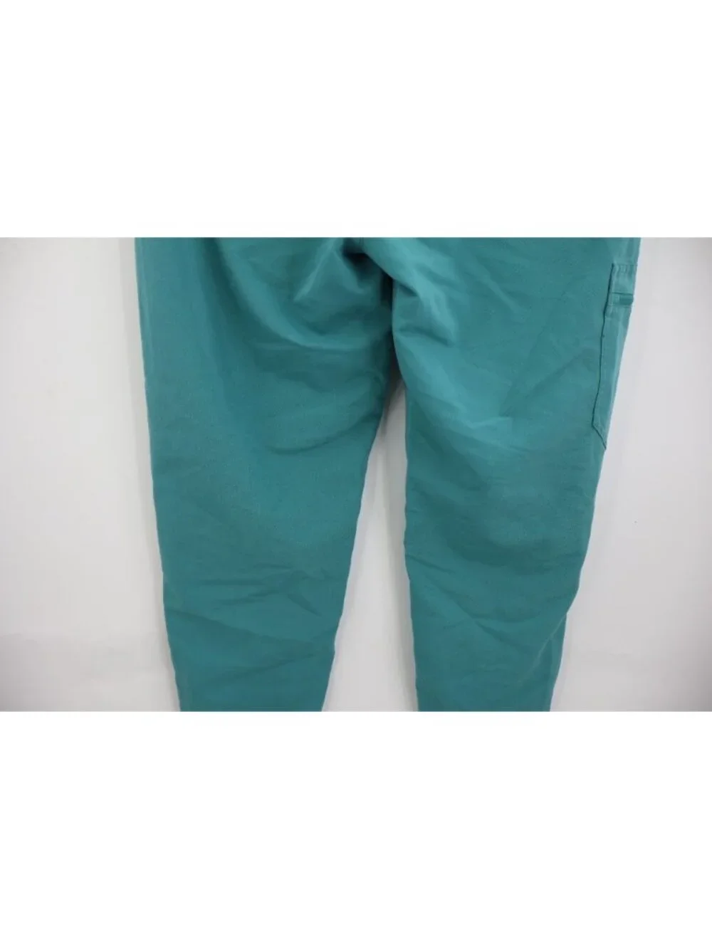 Figs Zamora Jogger Scrub Pants Women Size Medium Petite Teal Drawstring Nursing